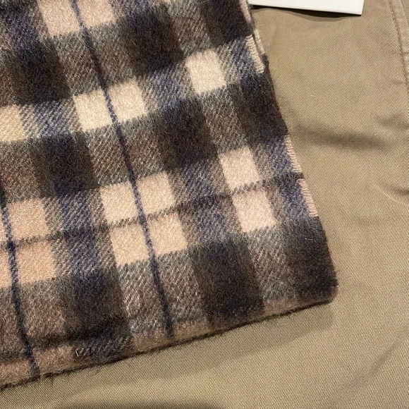 NWT Edinburg Cashmere 100% Cashmere Tartan Unisex Scarf in Winter Check - Picture 14 of 15